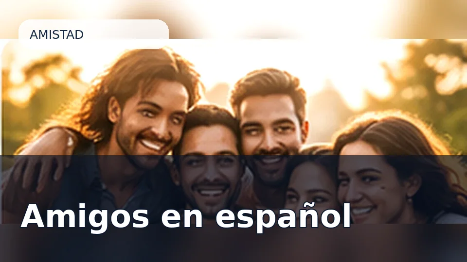Portada de la sala Amigos en español en PuroChat