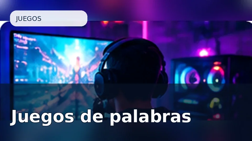 Portada de la sala Juegos de palabras en PuroChat